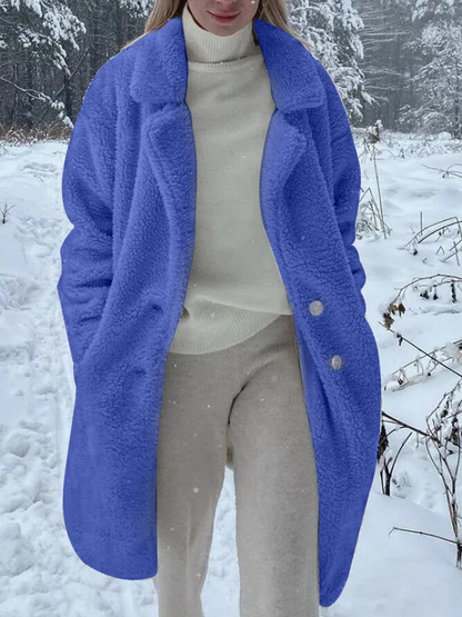 Shawl Collar Casual Cotton Coat Jacket