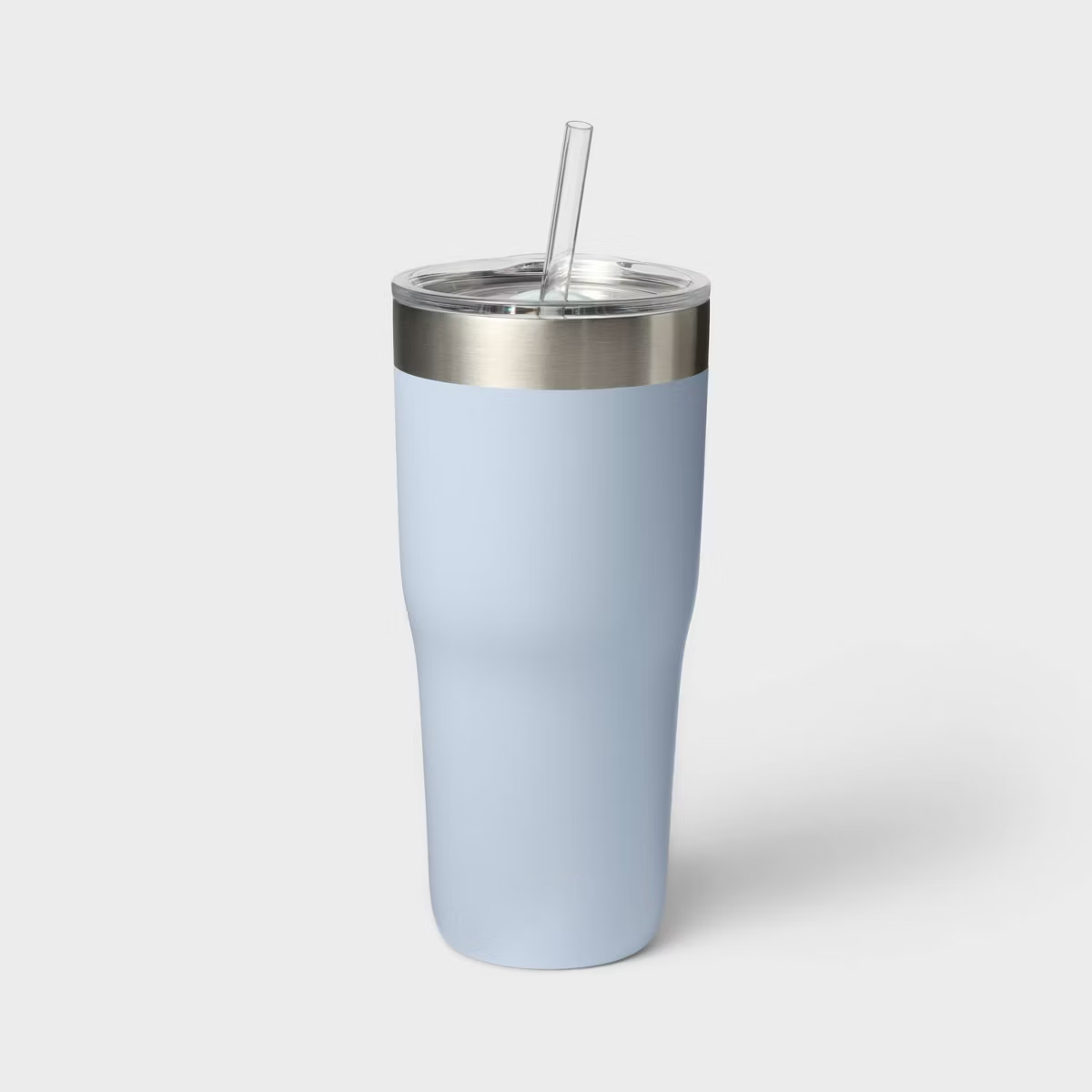 Stainless Steel Tumbler with Straw