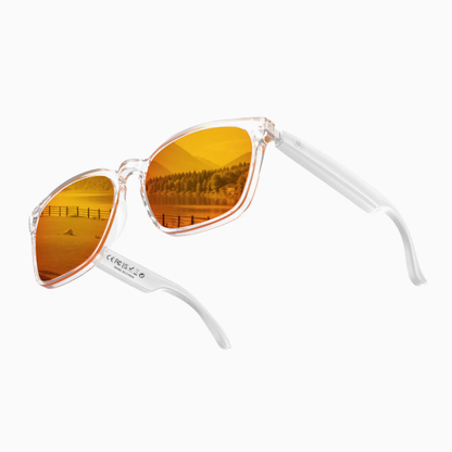 A10 Gpt Ai Smart Glasses for Cyclists with Polarized Lenses