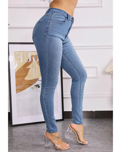 Elastic High Waist Jeans🔥Hot sale