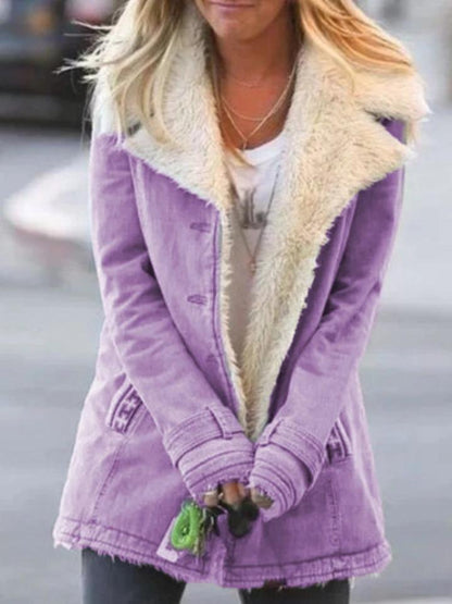 ALL Denim Wool Long Sleeve Warm Sweater