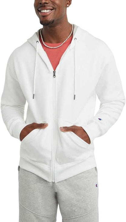 Men's Powerblend Fleece Full Zip Hoodie