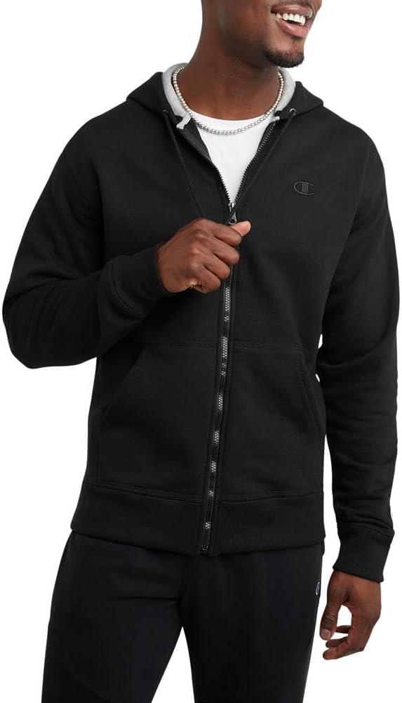 Men's Powerblend Fleece Full Zip Hoodie