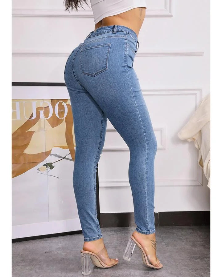 Elastic High Waist Jeans🔥Hot sale