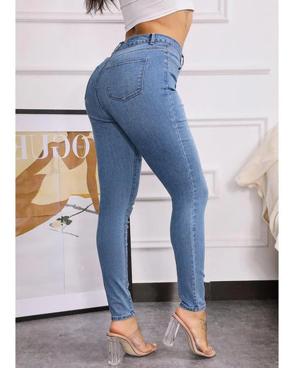 Elastic High Waist Jeans🔥Hot sale